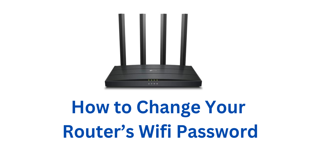 How to change Router's Wi‑Fi password?